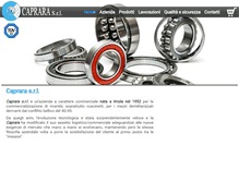 Tablet Screenshot of capraraimola.com